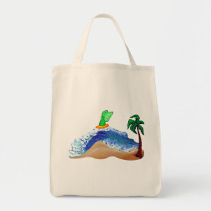 Surfing Angel Healing Art Canvas tas