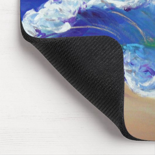 Surfing Angel Raphael Mousepad Muismat (Hoek)