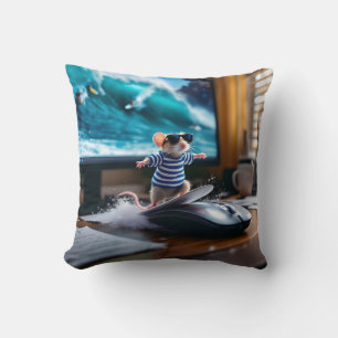 Surfing da Mouse ! Coussin