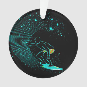 Surfing Medal Ornament tweede versie