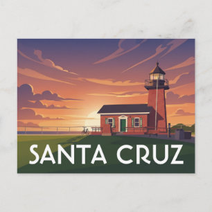 Surfing Museum in Santa Cruz California Reizen Briefkaart