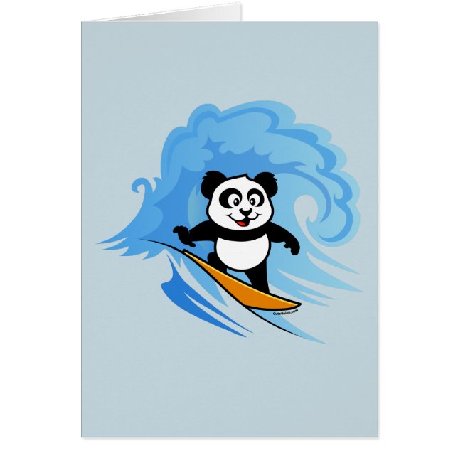Surfing Panda (Voorkant)