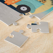 Surfing Retro Jigsaw Puzzle (Côté)