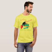 Surfing Rincón, PR T-shirt (Voorkant volledig)