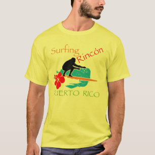 Surfing Rincón, PR T-shirt