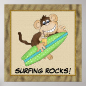 Surfing Rocks ! Poster (Devant)