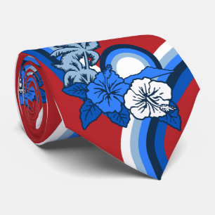 Surfing Safari Hawaiian Necktie Stropdas