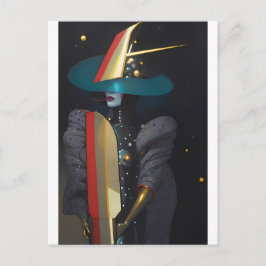 Surfing the Astro-Witch Briefkaart