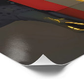 Surfing the Astro-Witch Perfect Poster (Hoek)