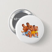 Surfjongens Ronde Button 5,7 Cm (Voorkant /achterkant)