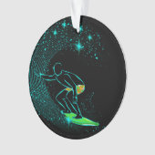 Surfmedaille Ornament (voorkant)