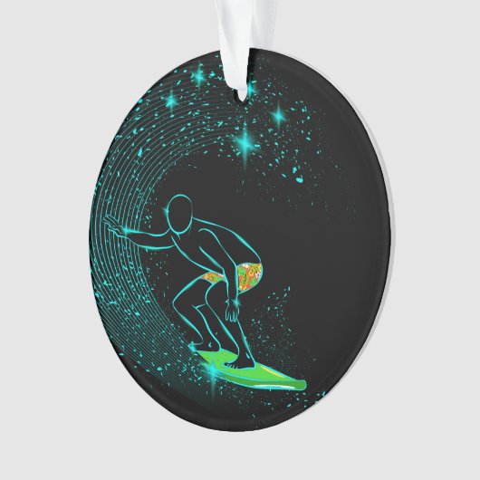 Surfmedaille Ornament (voorkant)