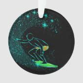 Surfmedaille Ornament (voorkant)