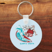 Surf'n Santa Sleutelhanger (Voorkant)