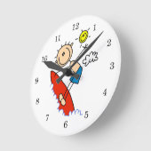 Surfpadfiguur Ronde Klok (Hoek)