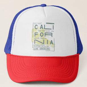 Surfparadijs Californië - Westkust Los Angeles Trucker Pet