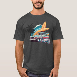 Surfplank Auto vintage vintage T-shirt