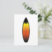 Surfplank Briefkaart (Staand voorkant)