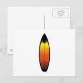 Surfplank Briefkaart (Voorkant / Achterkant)