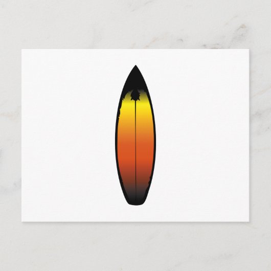 Surfplank Briefkaart (Voorkant)