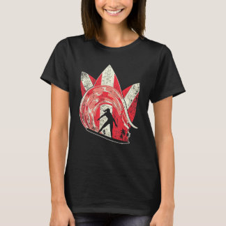 Surfplank Golven Zee Water Sport Surfer Surfen Sur T-shirt
