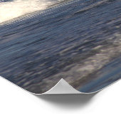 Surfplank in het Waves Poster (Hoek)