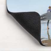 Surfplank, surfen, surfen muismat (Hoek)