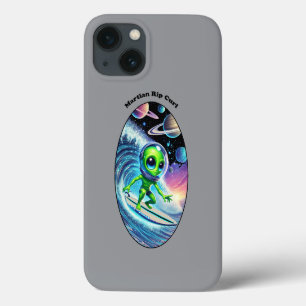 Surfplank Surfruimte Buitenaards Rijden op een Gol iPhone 13 Hoesje