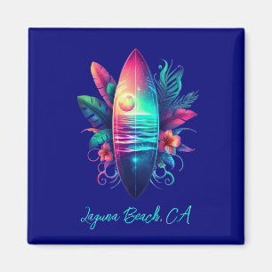 Surfplank Tropical Beach- Magneet