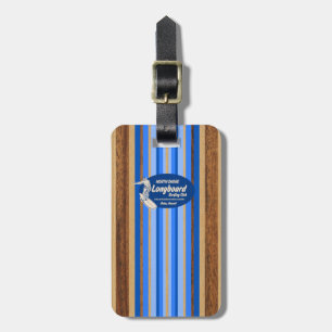 Surfplanken Hawaiiaanse gestripte Bagagelabels
