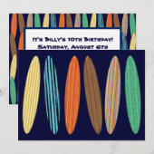 Surfplanken Kaart (Voorkant / Achterkant)