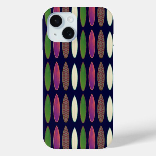 surfplanken koele patrouille Case-Mate iPhone case (Achterkant)