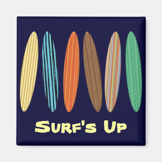 Surfplanken Magneet (Voorkant)