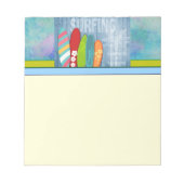 Surfplanken Notitieblok (Voorkant)