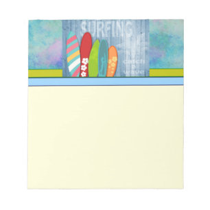 Surfplanken Notitieblok