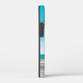 Surfplanken op strand kussen Case-Mate iPhone case (Achterkant / Rechts)