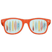 Surfplanken Retro Zonnebril (Voorkant)