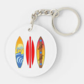 surfplanken sleutelhanger (Achterkant)