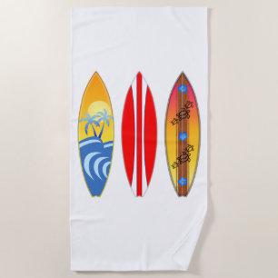 surfplanken strandlaken