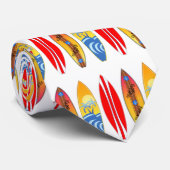  surfplanken stropdas (Opgerold)