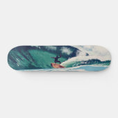 Surfred Surfer Ocean Beach Schaats Board Skateboard (Horizontaal)