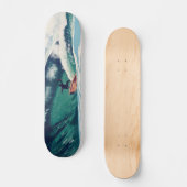 Surfred Surfer Ocean Beach Schaats Board Skateboard (Voorkant)