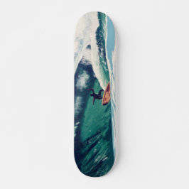 Surfred Surfer Ocean Beach Schaats Board Skateboard