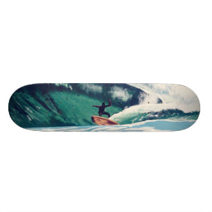 Surfred Surfer Ocean Beach Schaats Board Skateboard