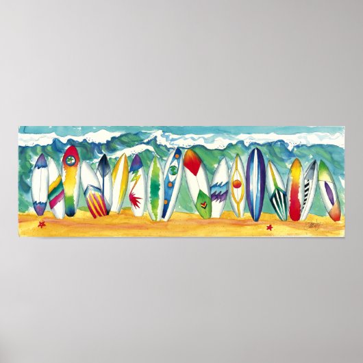 Surfred USA print poster (Voorkant)