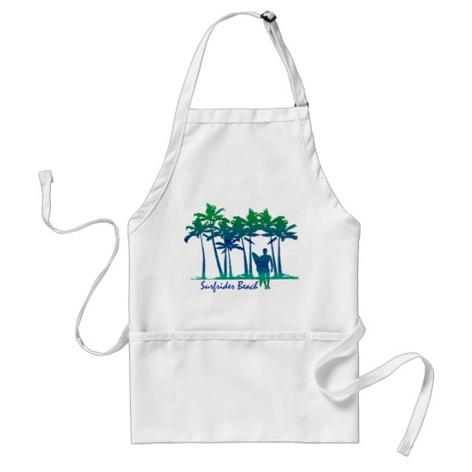 Surfrider Beach Koks Schort (Voorkant)