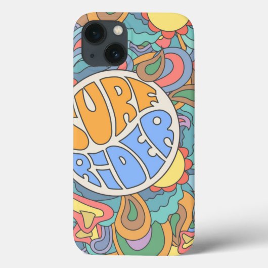 Surfrijderpatroon Case-Mate iPhone Case (Achterkant)