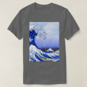 Surfs Up Great Wave Hokusai T-shirt (Design voorkant)