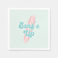 Surfs Up Roze Strand Verjaardag