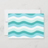 Surf's up Surf Beach Verjaardag Bedankkaartjes Kaart (Achterkant)